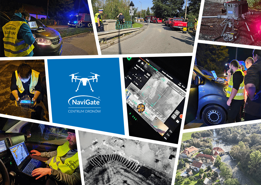 Drony w służbie bezpieczeństwa – rozwiązania NaviGate w ramach Programu Ochrony Ludności i Obrony Cywilnej (POLiOC)