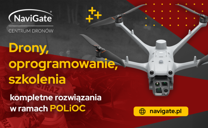 drony oprogramowanie szkolenia kompletne zestawy POLIOC