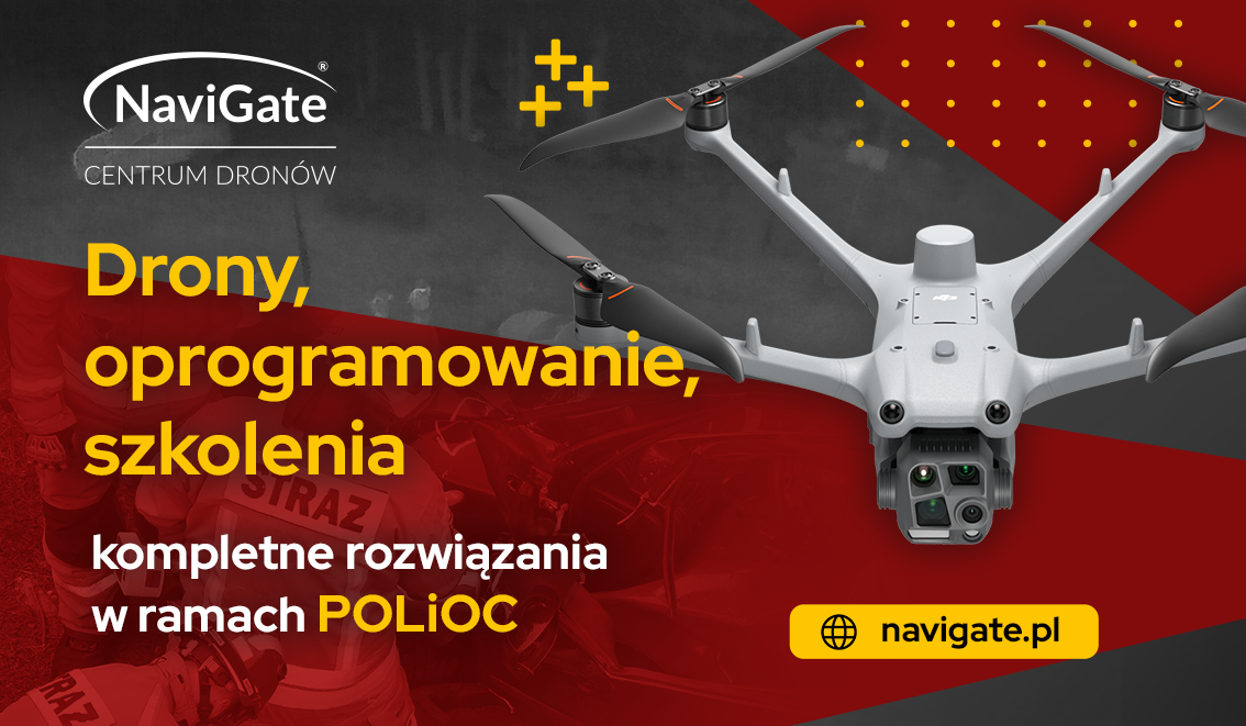 drony oprogramowanie szkolenia kompletne zestawy POLIOC