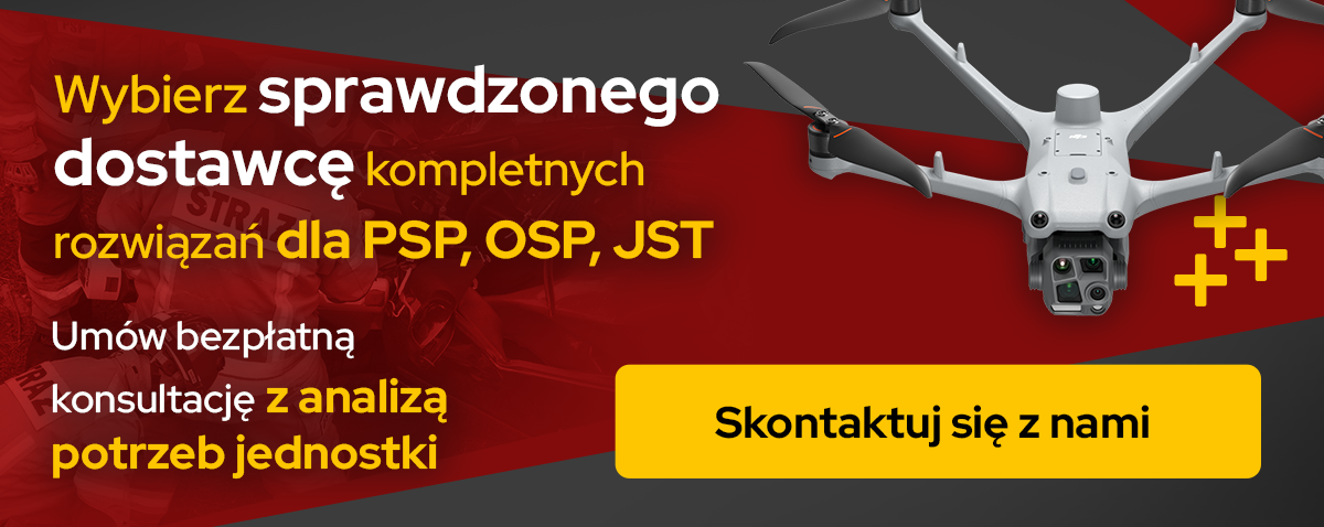 kompletne rozwiazania dronowe POLIOC banner kontakt