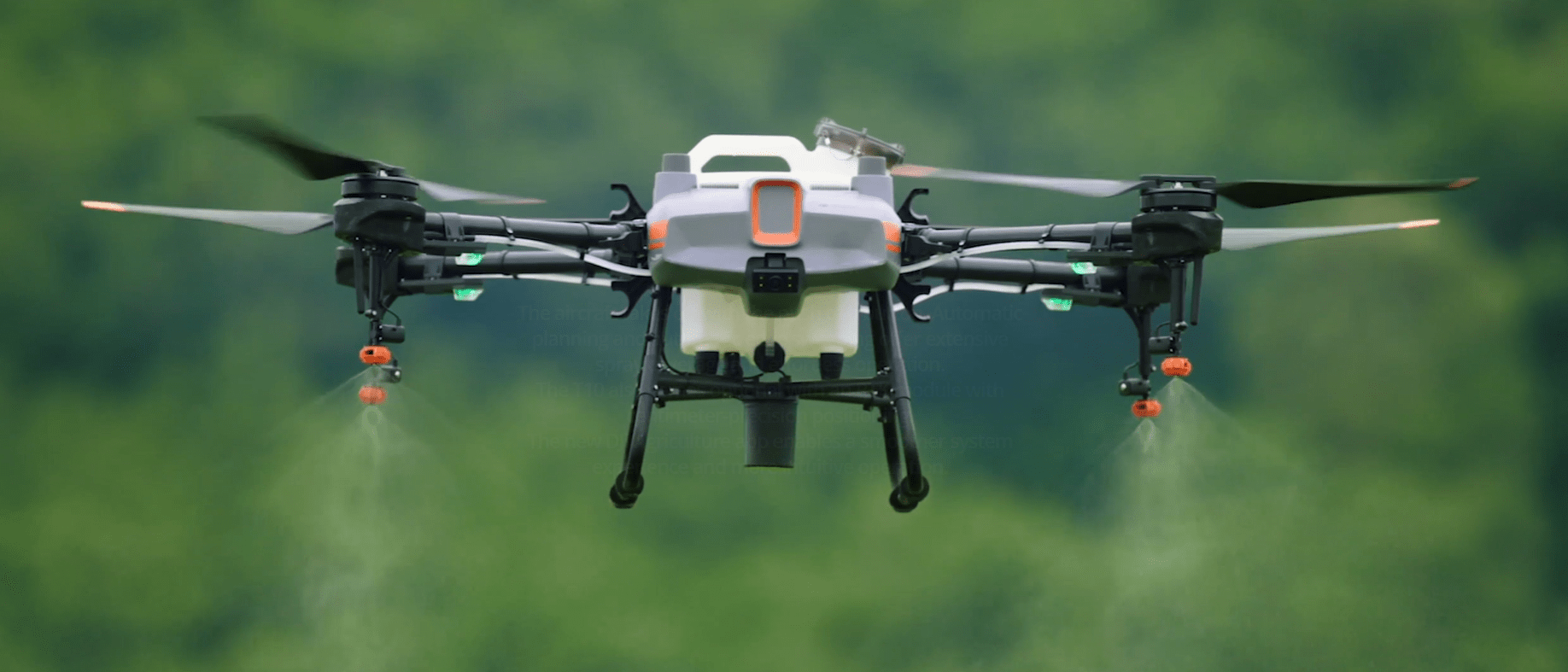 Dron do oprysku i ochrony roślin dla rolnictwa DJI Agras T10