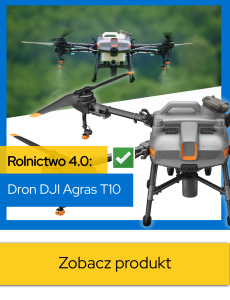 Dron rolniczy DJI Agras T10 do oprysków rolnictwo 4.0