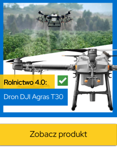 DJI Agras T30 dron opryskowy rolnictwo 4.0