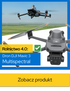 Dron DJI Mavic 3 Multispectral rolnictwo 4.0