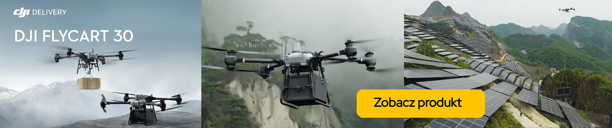 DJI FlyCart 30 dostawczy dron transportowy