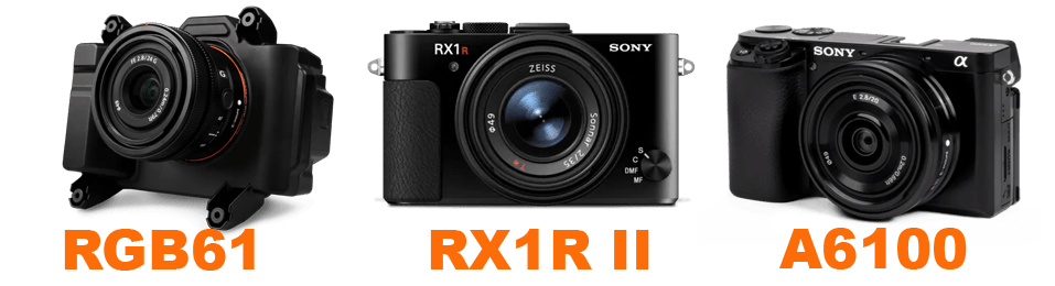 kamery RGB Sony do drona VingtraOne