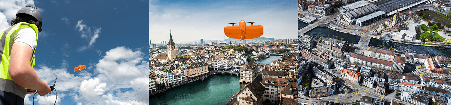 Wingtra dron pionowego startu szwajcarskiej produkcji