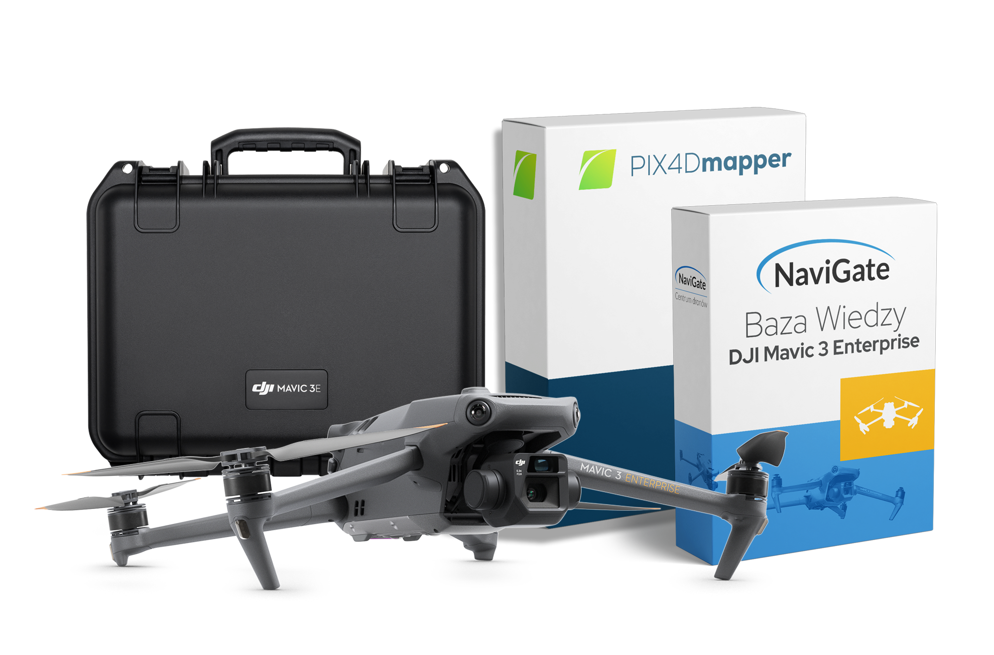 Zestaw: Dron DJI M3E + Pix4DMapper + Baza Wiedzy GRATIS