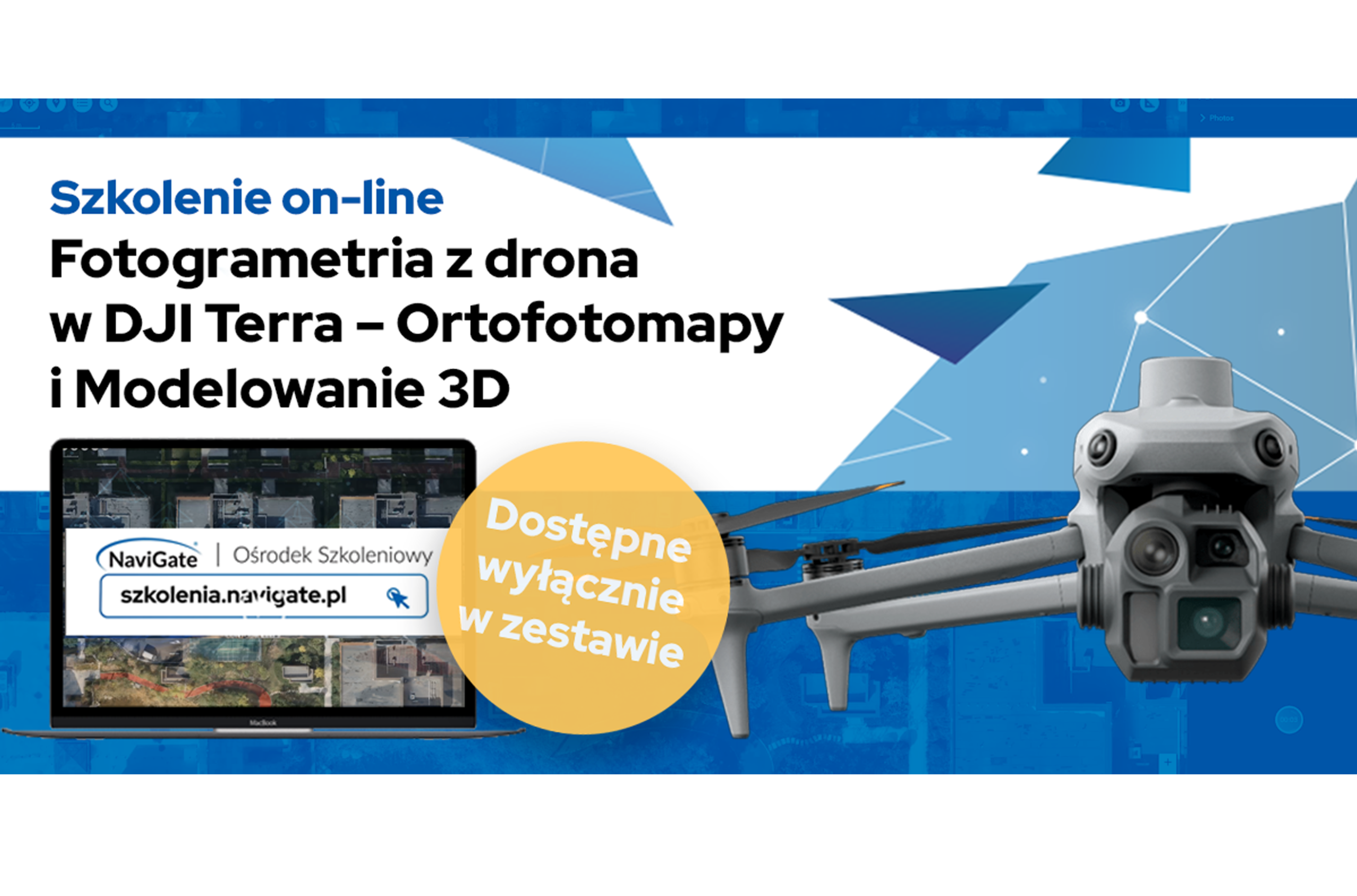 Szkolenie on-line dla użytkowników DJI Matrice 4E i DJI Terra