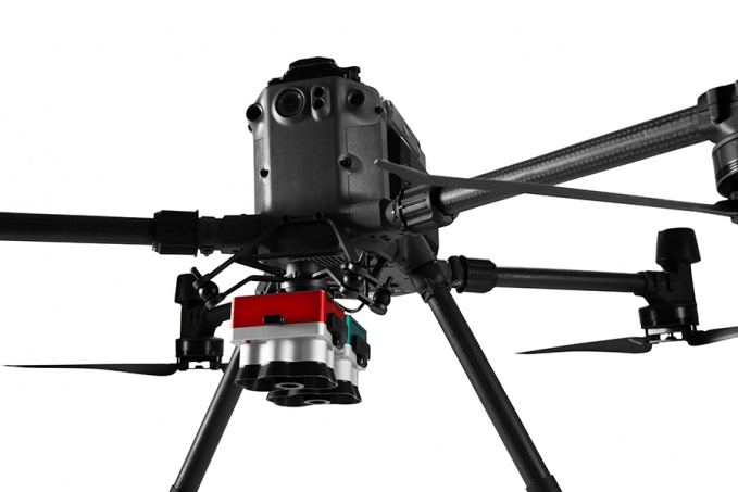 Dron DJI z kamera multispektralna MicaSense RedEdge-P Dual Green