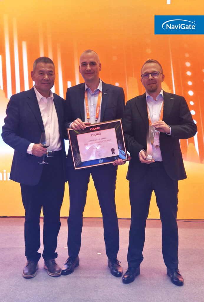 NaviGate Partner Team of the Year 2025 – prestiżowe wyróżnienie od CHCNAV